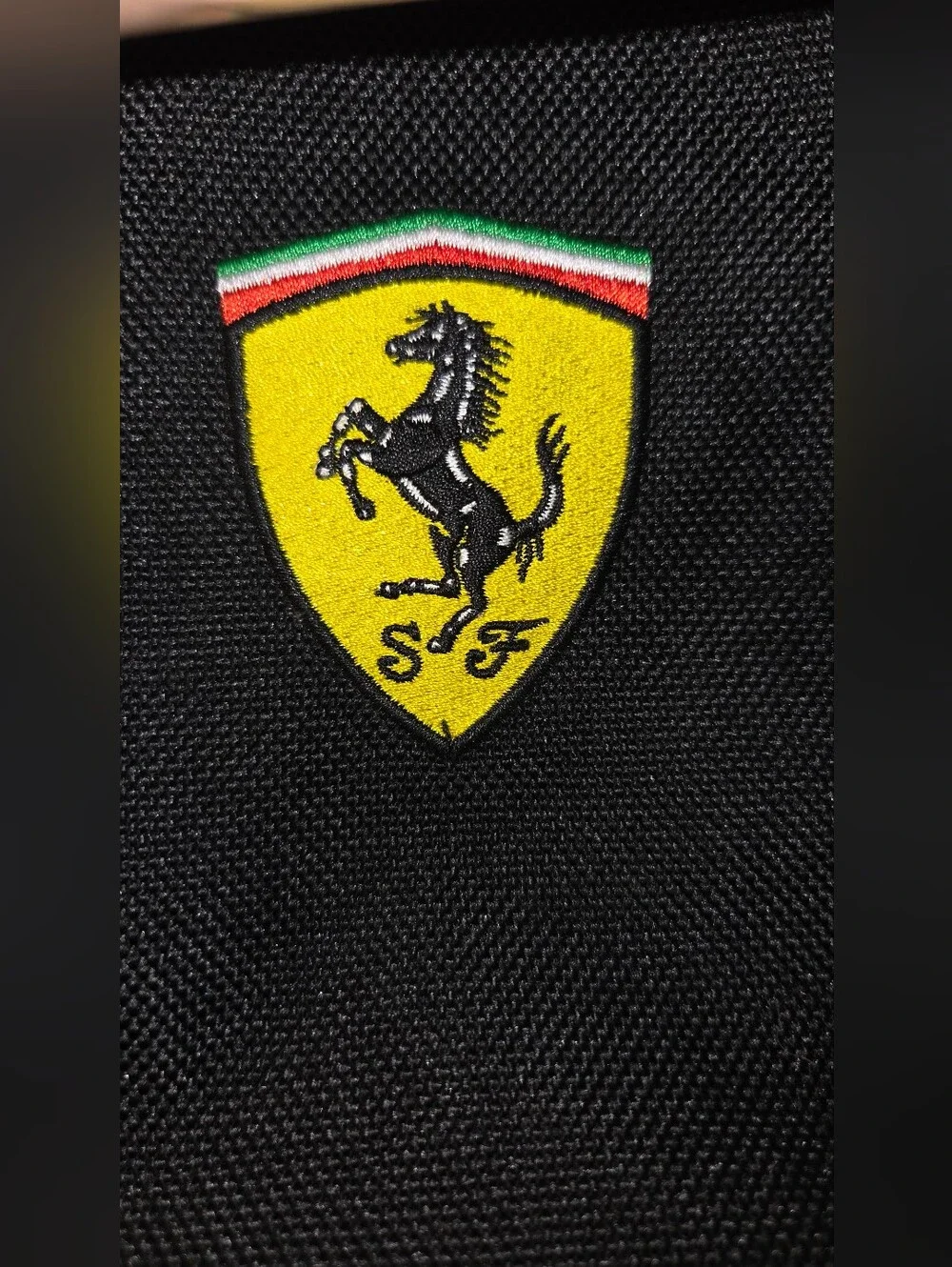 Vintage 2000s Ferrari Backpack Y2K Officially Licensed